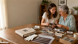 How to Organize 40 Years of Family Photos Without Getting Overwhelmed
