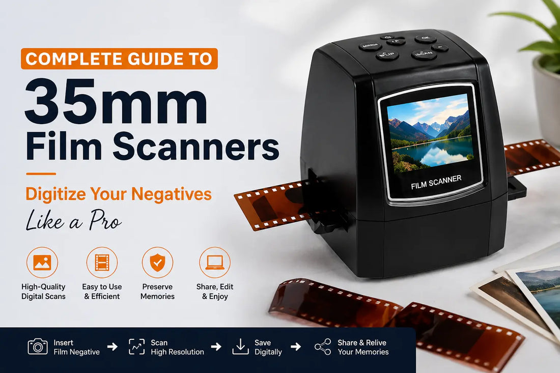 Complete Guide to 35mm Film Scanners - Digitize Your Negatives Like a Pro