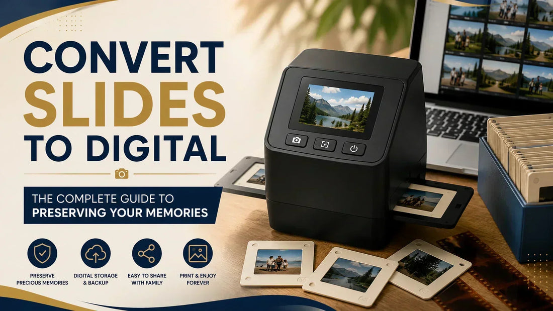 Convert slides to digital