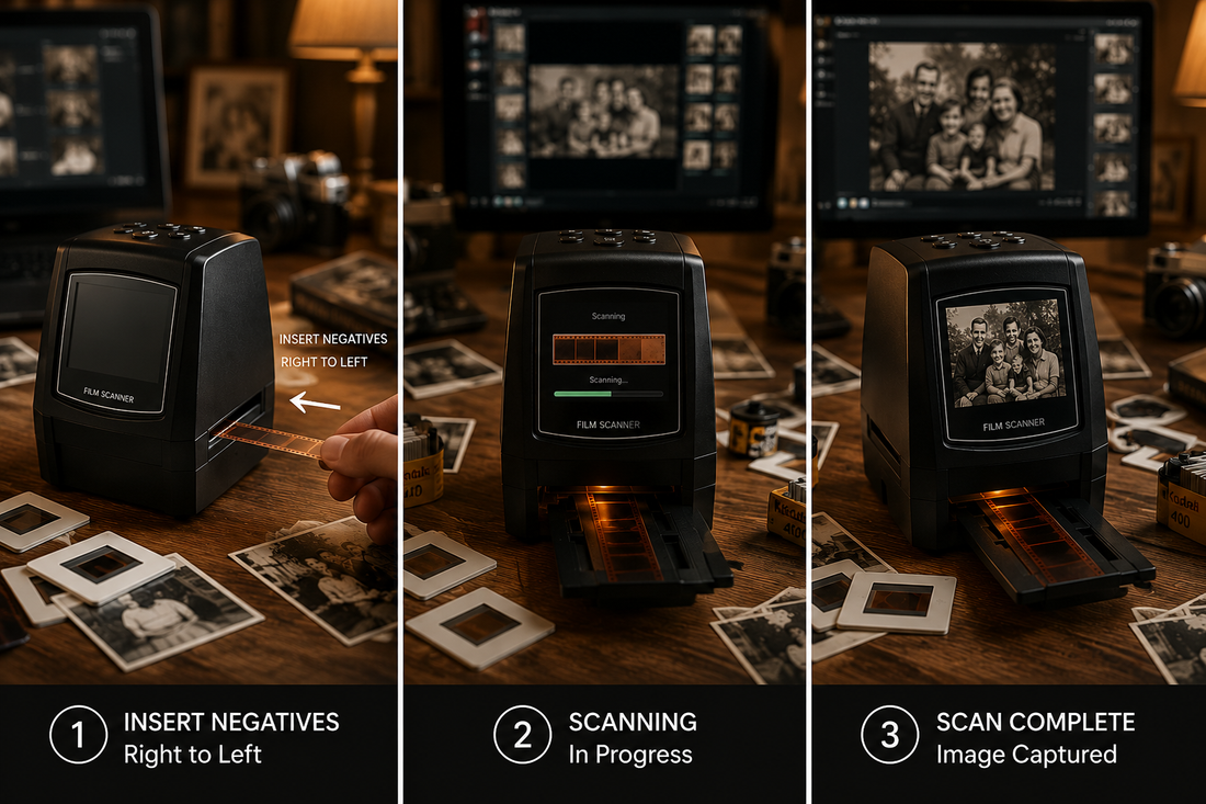 Best Scanner to Scan Negatives for Professional-Quality Results