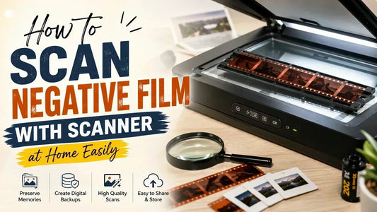 How to Scan Negative Film With Scanner 
