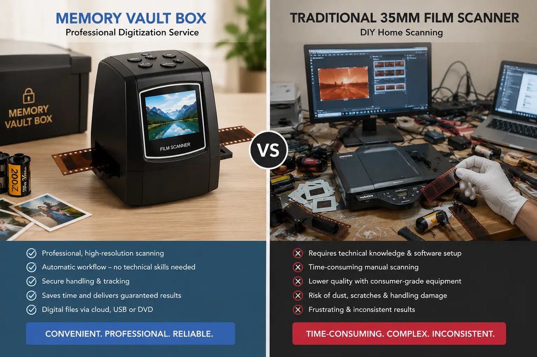 Memory Vault Box Reviews 2026: Best 35mm Film Scanner Alternative?