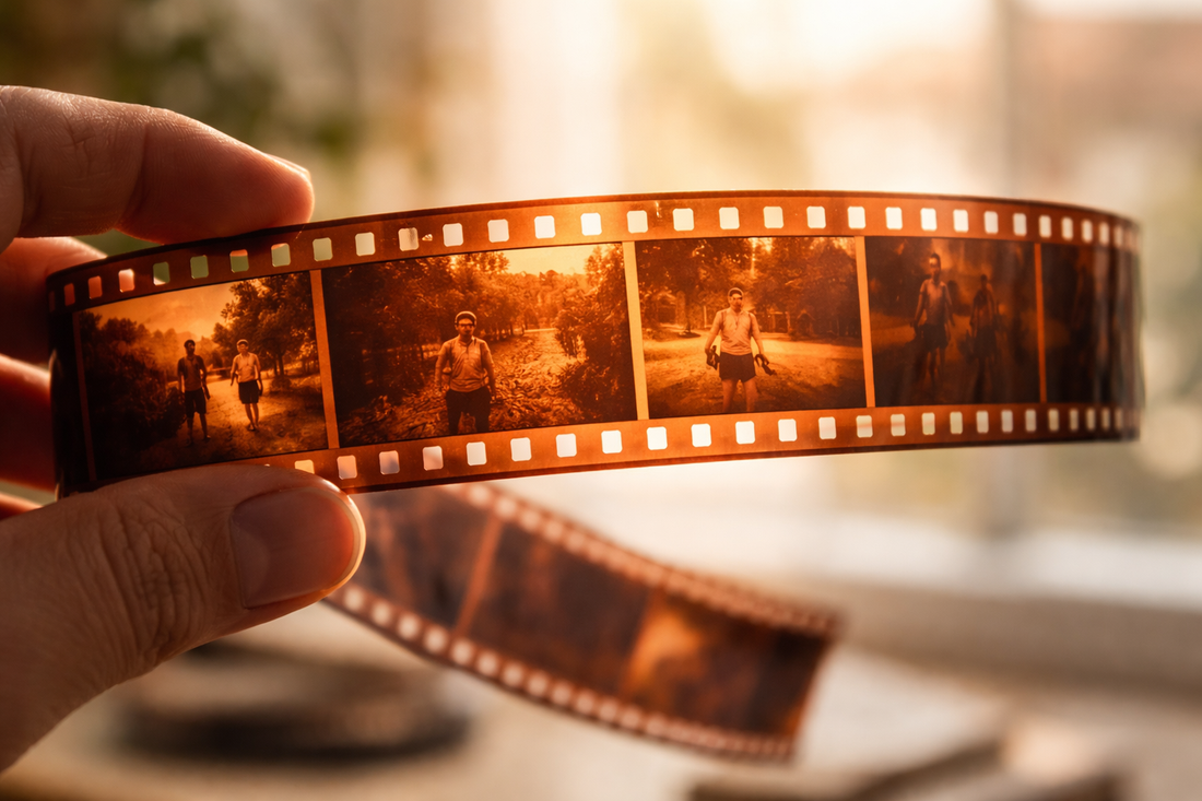 what are film negatives example showing 35mm photo negative film