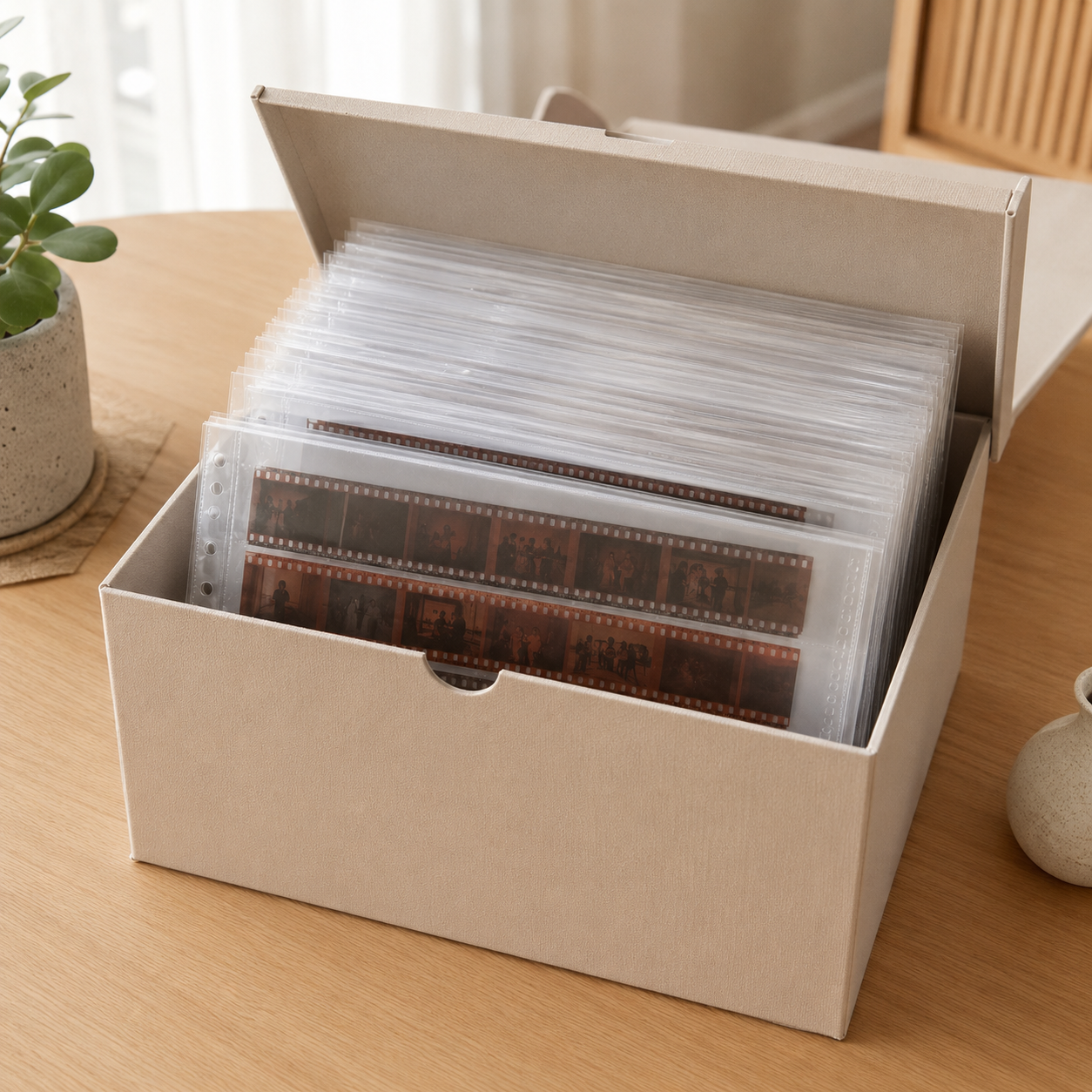 Acid-Free Film Negative Sleeves (10x)