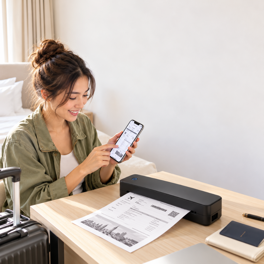 Premium Portable A4 Inkless Printer