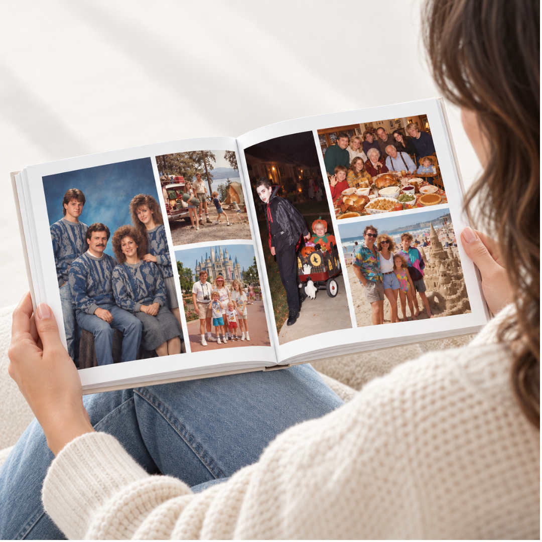 The MemoryVault Family Album