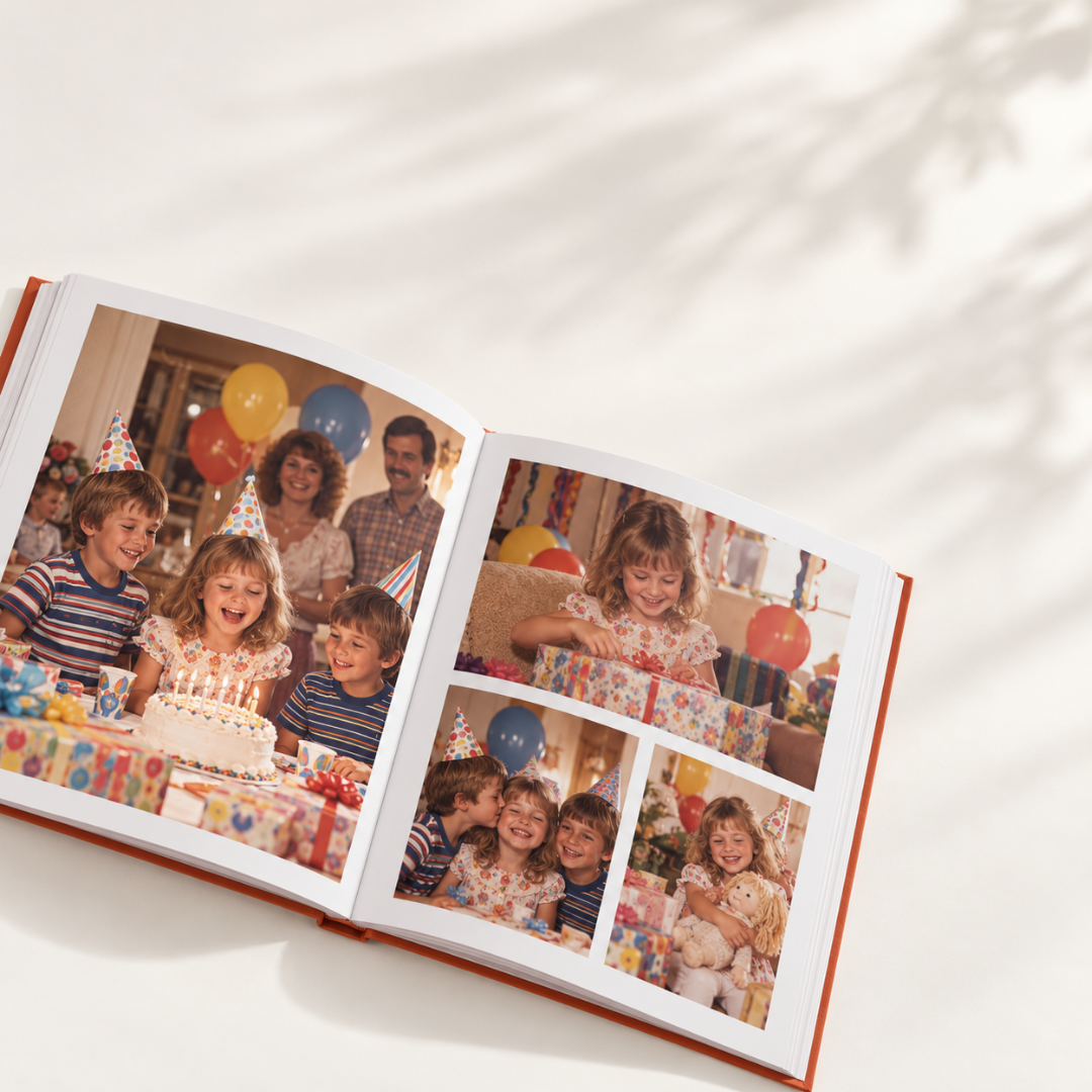 The MemoryVault Family Album