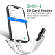 3-in-1 SD Card Reader