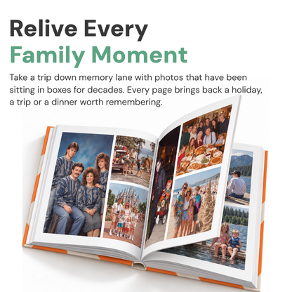 The MemoryVault Family Album