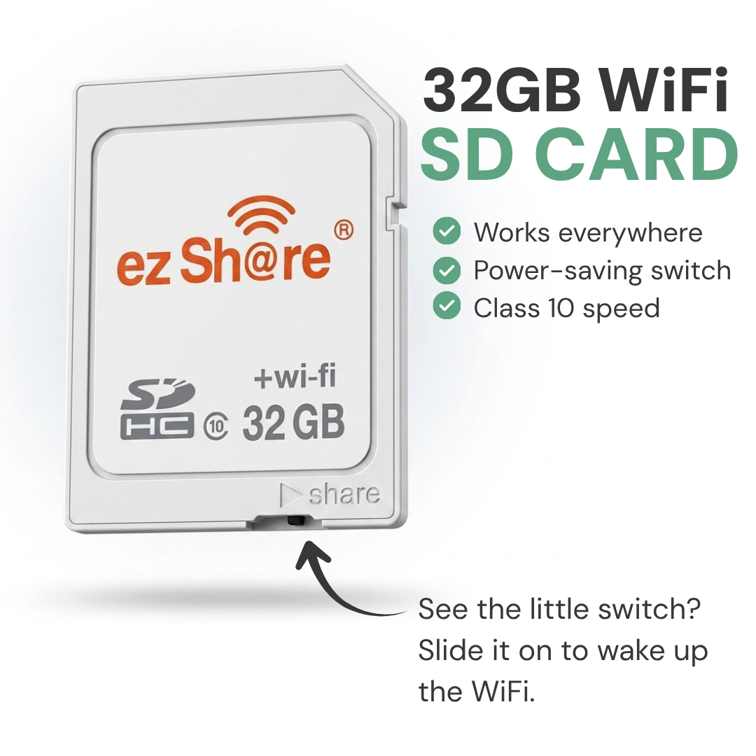 32GB WiFi SD Card