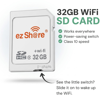 32GB WiFi SD Card