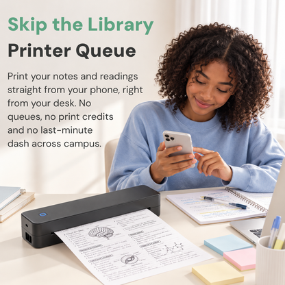 Premium Portable A4 Inkless Printer
