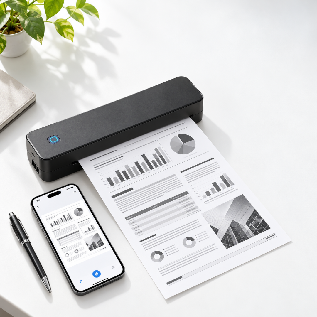 Premium Portable A4 Inkless Printer