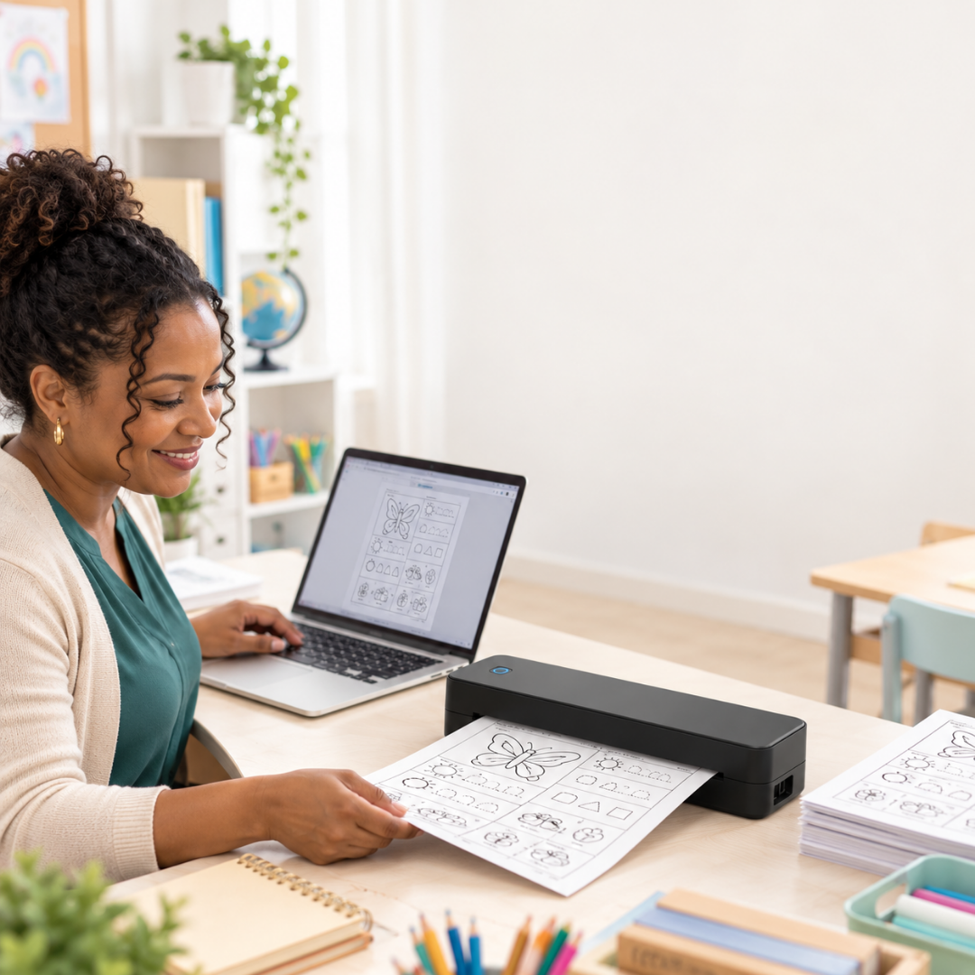 Premium Portable A4 Inkless Printer