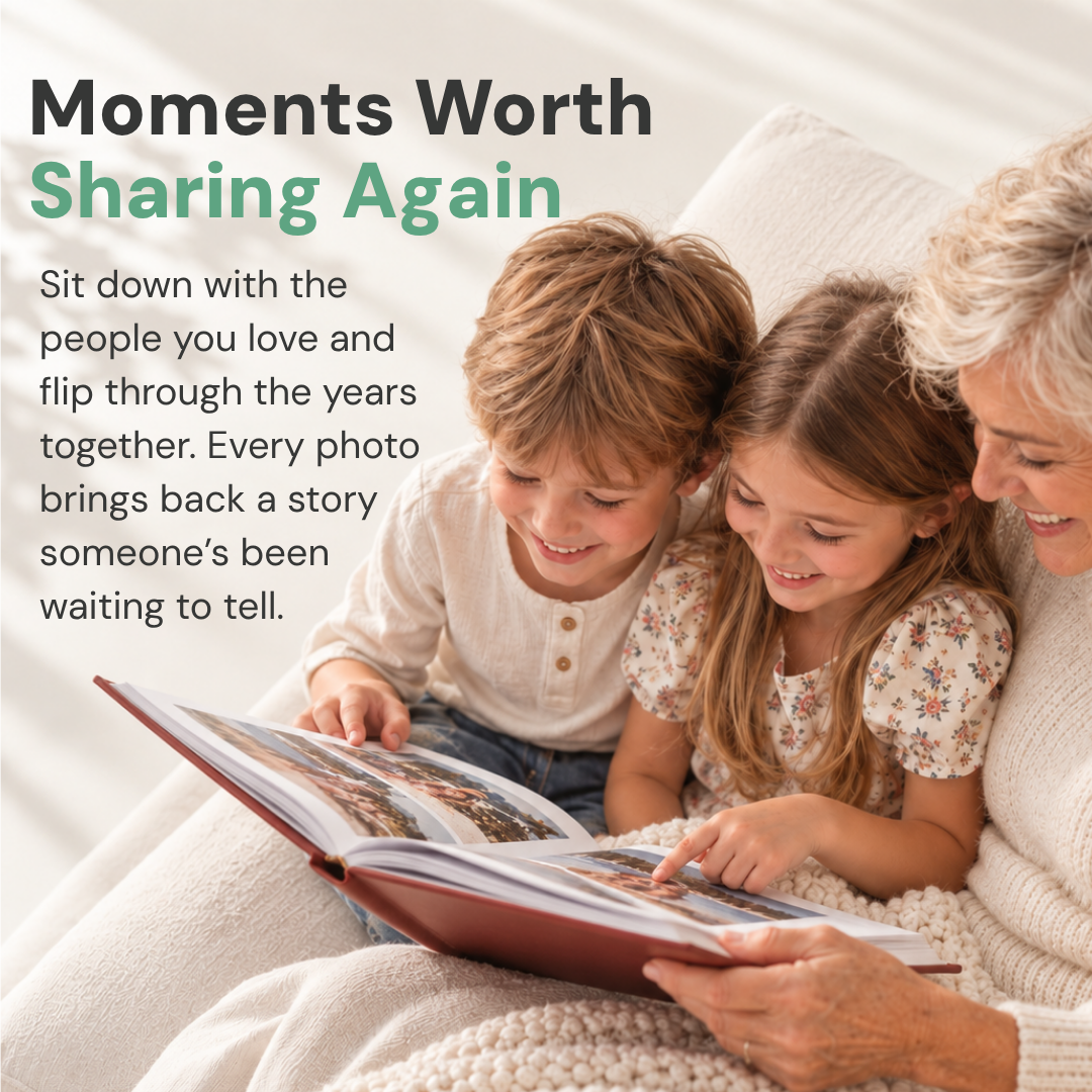 The MemoryVault Family Album
