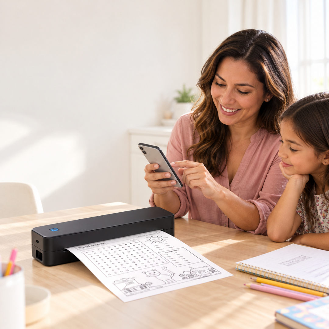 Premium Portable A4 Inkless Printer